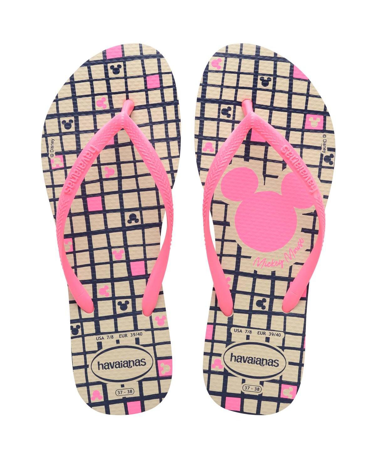 HAVAIANAS WOMEN'S SLIM DISNEY SLIP ON SANDALS 