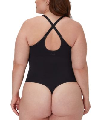 Women's Everyday Seamless Shapewear Thong Bodysuit DMS830