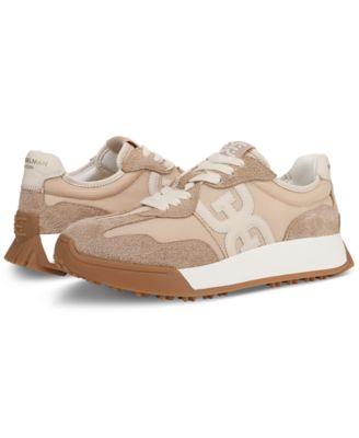 Women's Langley Emblem Lace-Up Trainer Sneakers