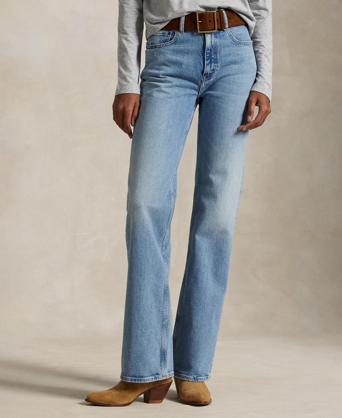 POLO RALPH LAUREN WOMEN'S BOOT JEANS 