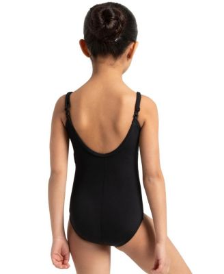 Girls Team Basics Camisole Leotard w/ Adjustable Straps