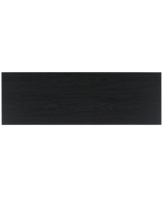 1 Pc Wood Media Stand, 2 Doors, Slatted Facade, Open Shelves – Entertainment Consoles