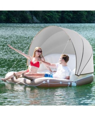 Inflatable Pool Float Lounge Swimming Raft