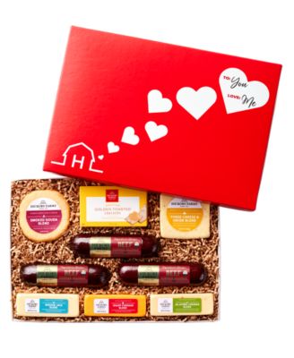 Deluxe Valentine's Day Savory Snacks Gift Box, 9 Pieces
