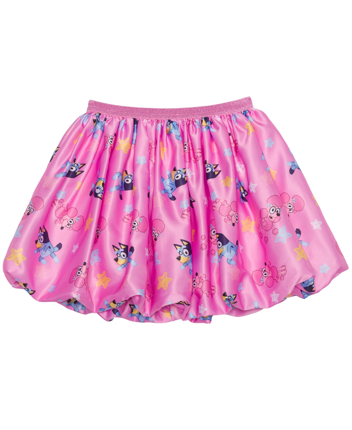 Bluey Toddler And Little Girls 2-piece Coco Short Sleeve Top And Skirt Set In Pink
