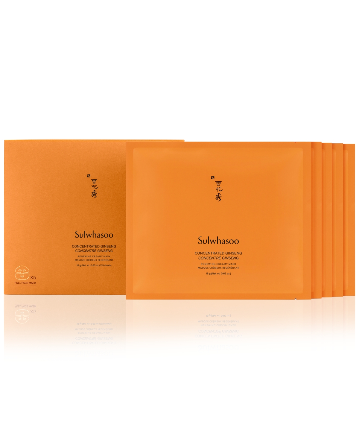 Sulwhasoo Concentrated Ginseng Renewing Mask, 5-pk. In No Color