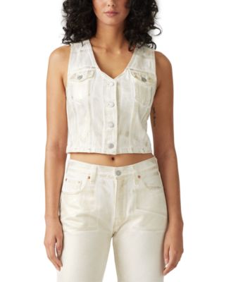 Levi's - Women's Bella Cotton Denim Corset Vest
