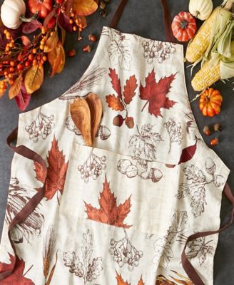 Autumn Botanical Printed Apron