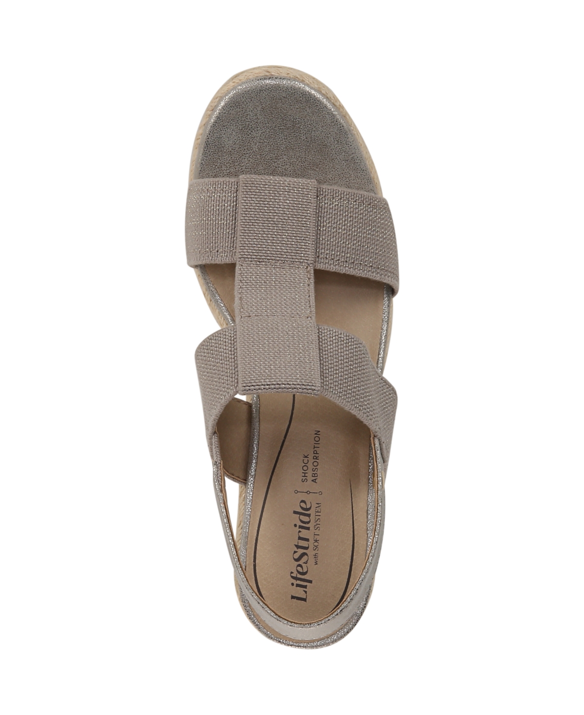 LIFESTRIDE WOMEN'S TALLULAH ESPADRILLE WEDGE SANDALS 