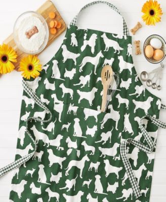 Dog Print Chef Apron