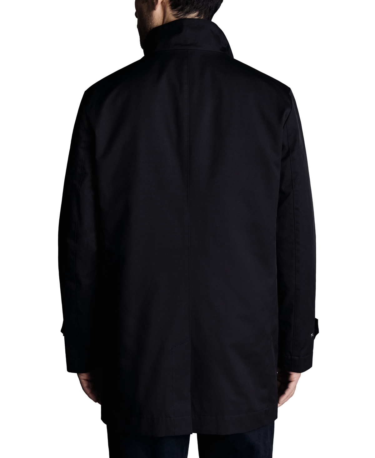 Shop Charles Tyrwhitt Men's Raincoat In Navy Blue