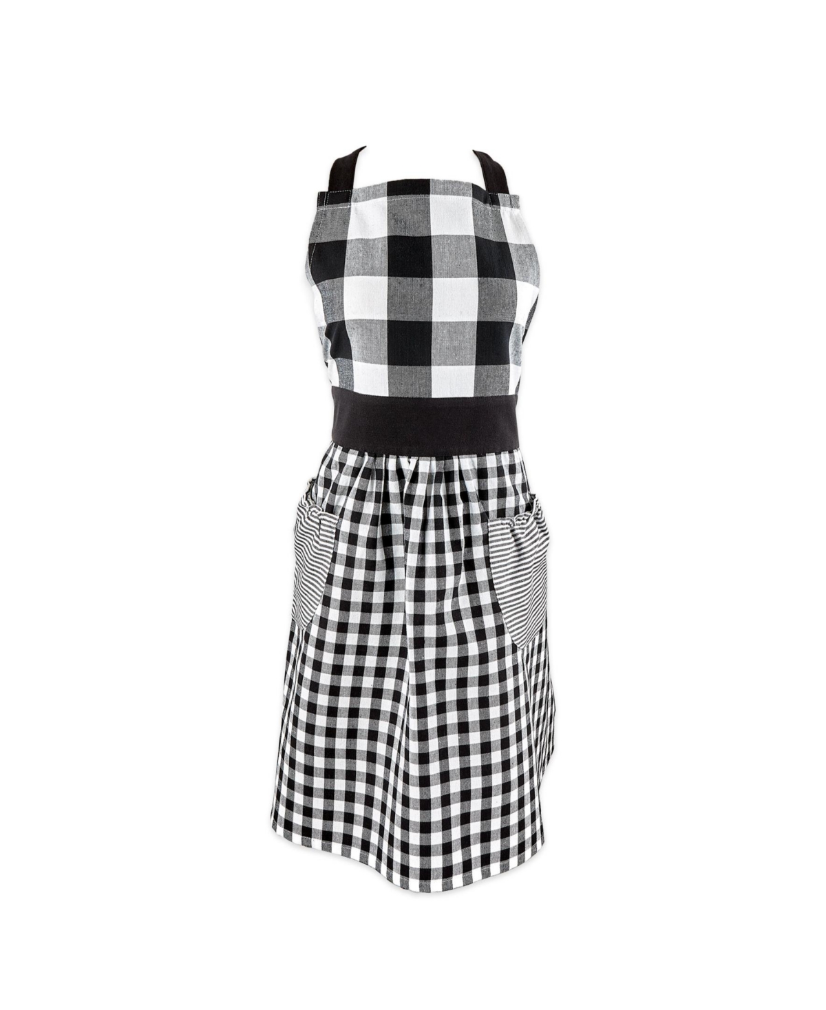 Gingham Apron - Red/Black