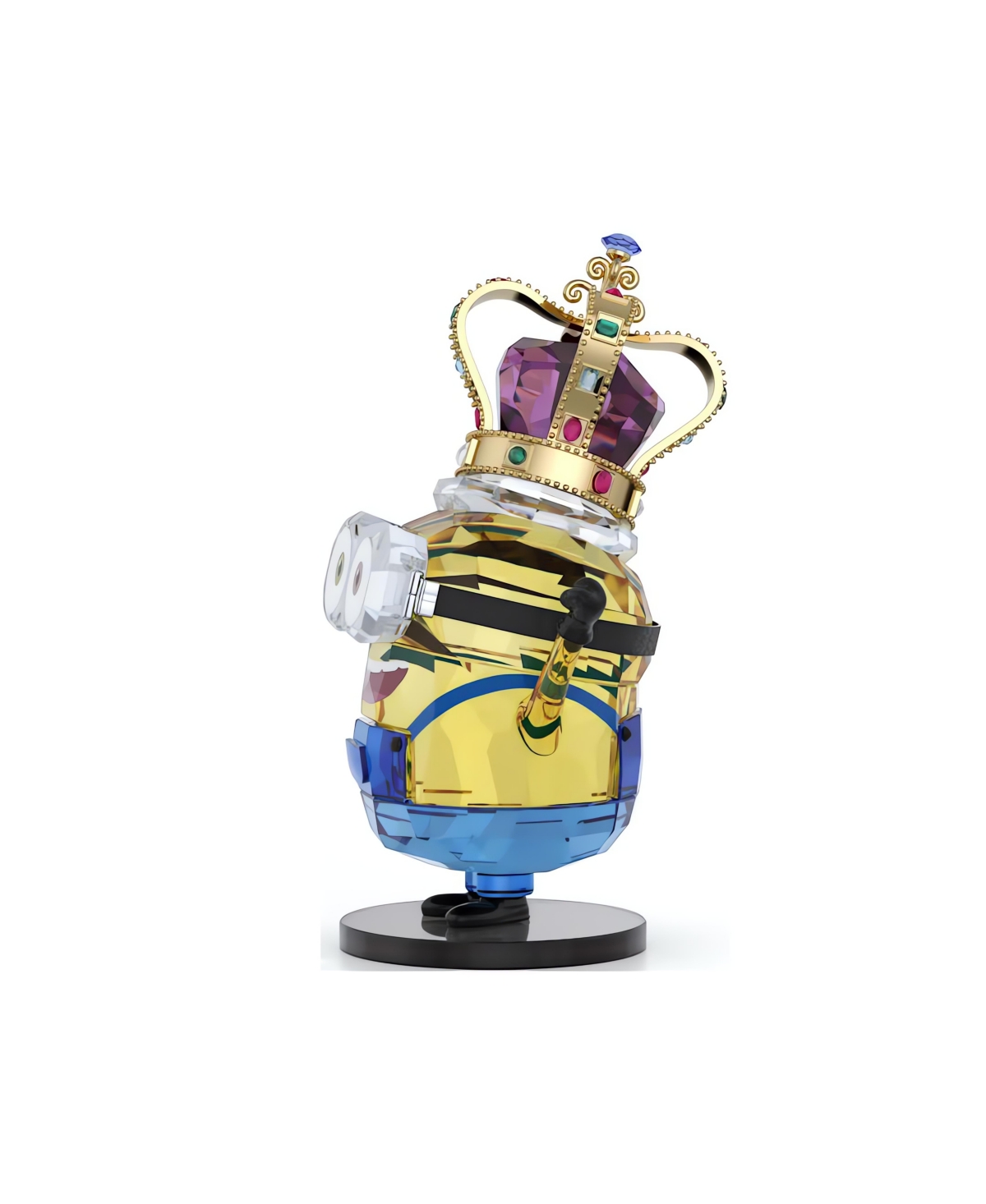 Swarovski Minions King Bob In Yellow,blue