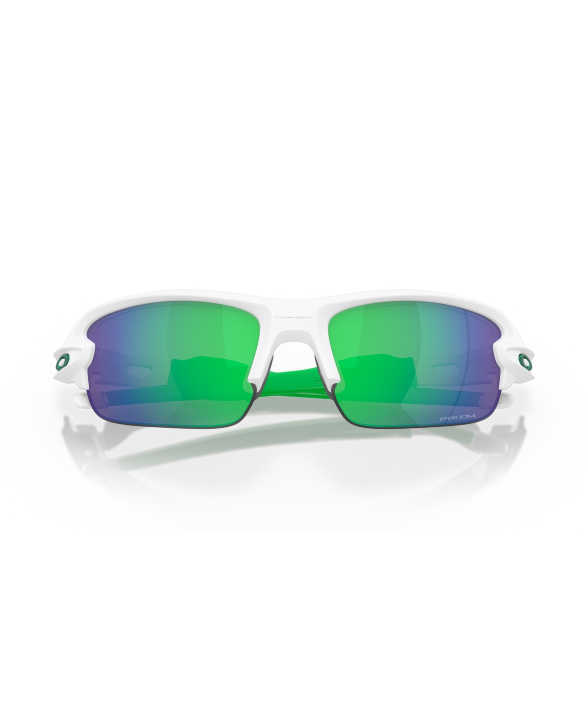 Oakley Jr Flak Xxs Youth Fit Sunglasses, Oj9008 In Matte White