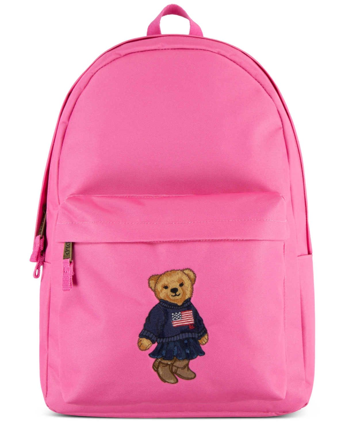 POLO RALPH LAUREN KIDS POLO BEAR CANVAS BACKPACK 