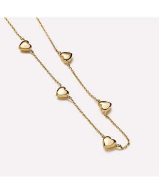 Heart Necklace - Lev Mini Station Necklace