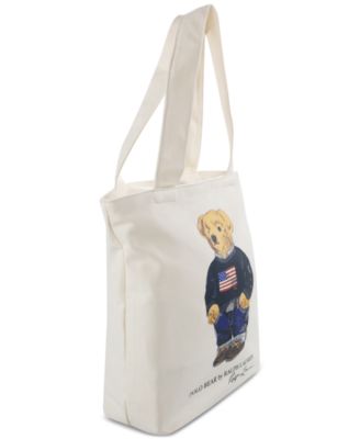 Kids Polo Bear Canvas Tote Bag 