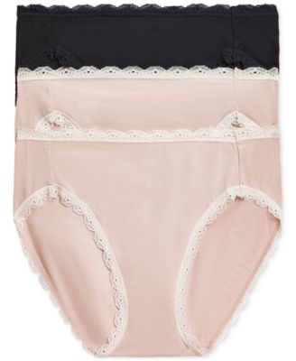 b.tempt'd - Women's 3-Pk. Lace-Edge Brief Underwear