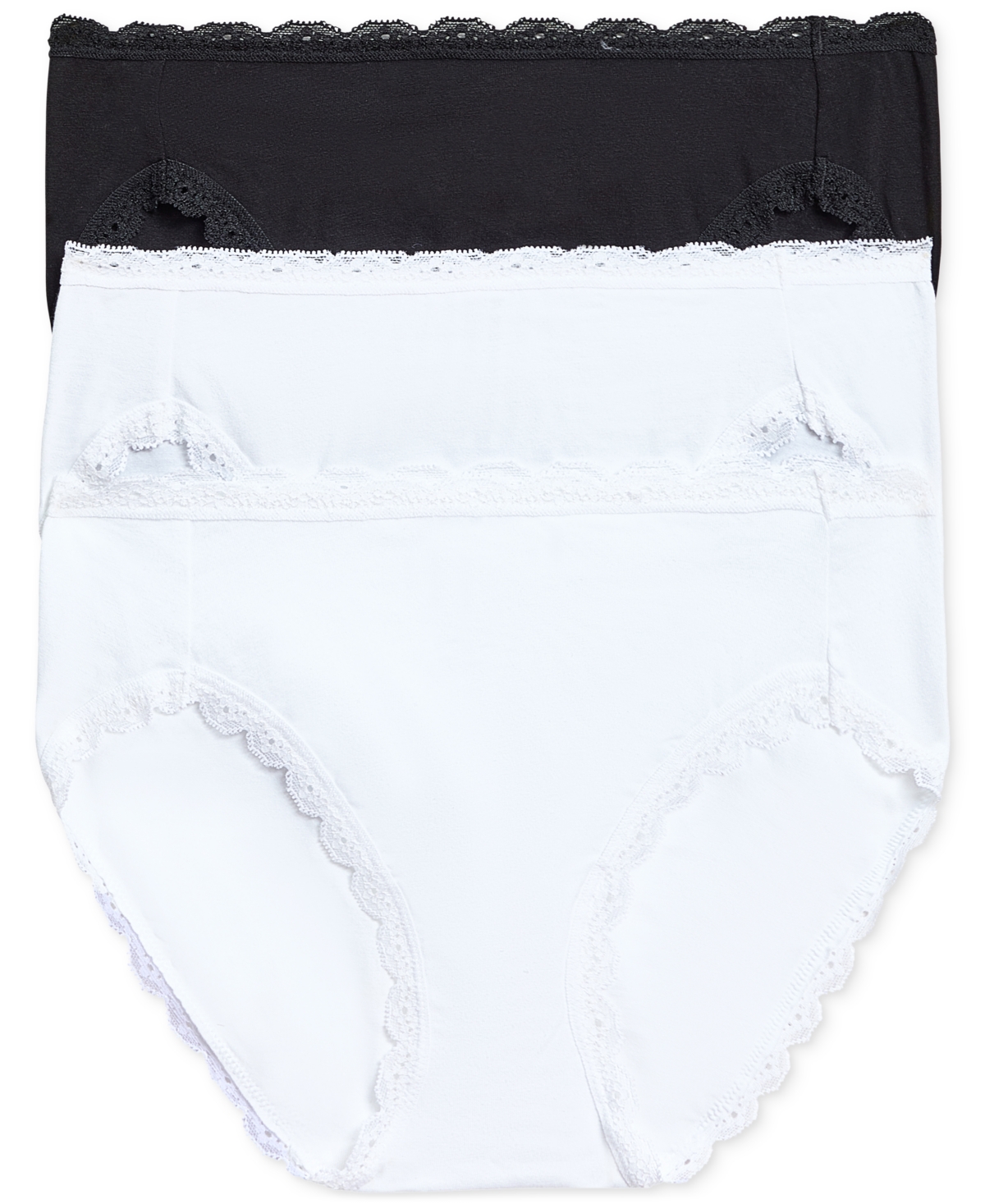 by Wacoal Women's 3-Pk. Inspired Eyelet Hi-Leg Underwear 970319 - Basic 1 (1 Night, 2 Rose Smoke)