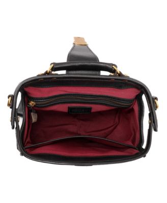 Women's Genuine Leather Doctor Transport Satchel Bag