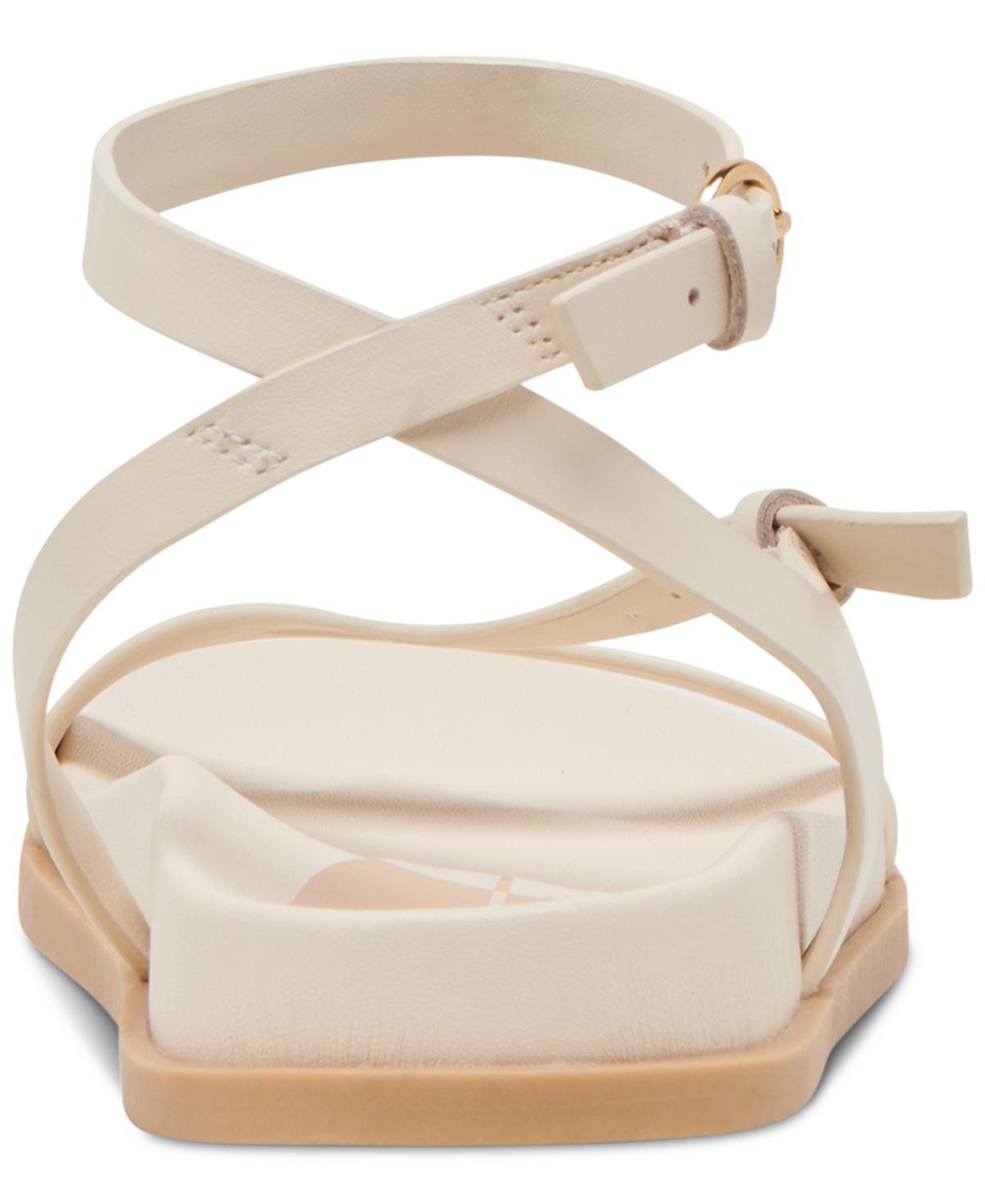 Dolce Vita Darlis Ankle Strap Sandal In Bone Leather