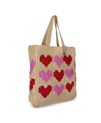 Women's Lanie Crochet Small Tote Bag