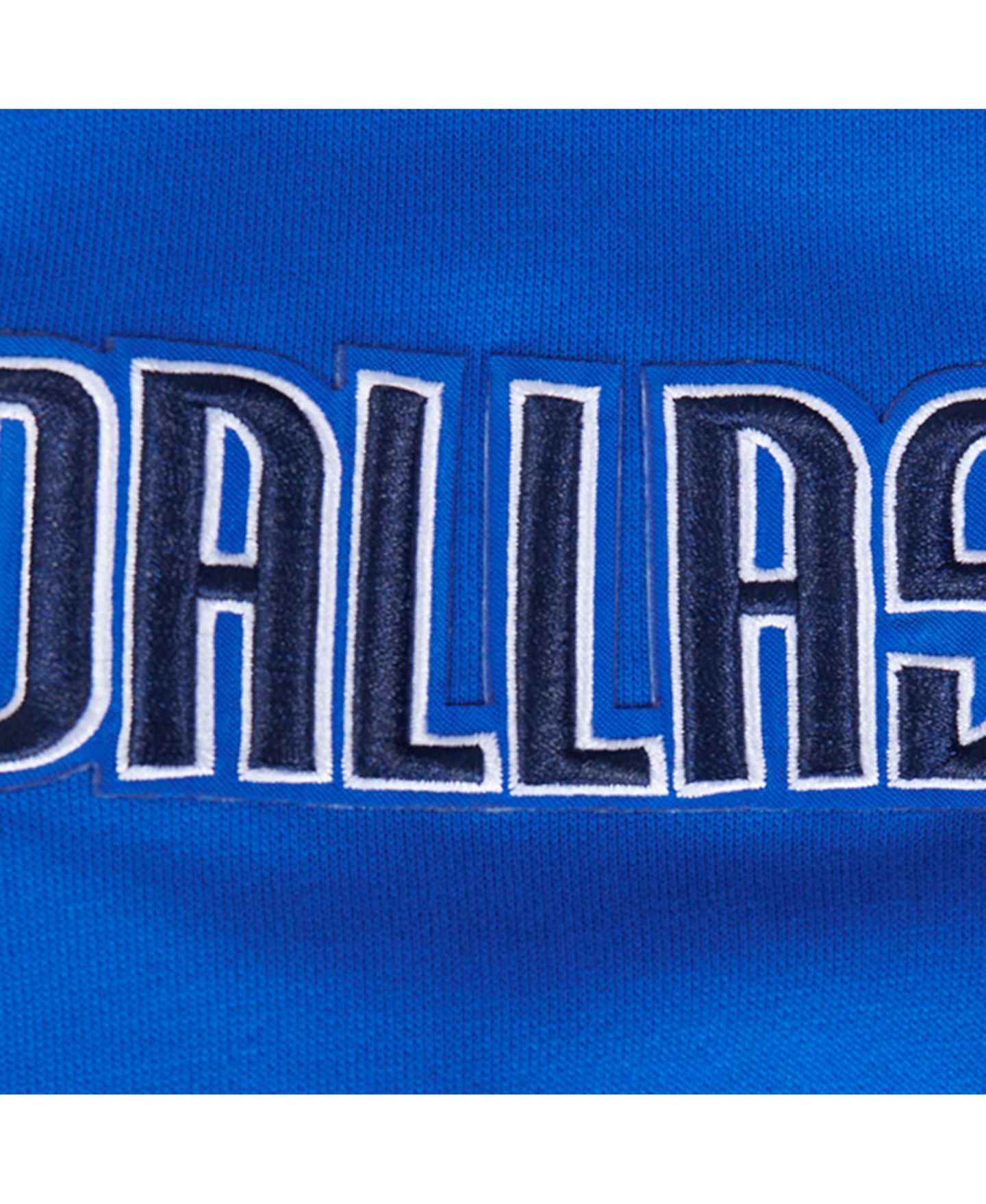 Мужское худи Pro Standard Blue Dallas Mavericks Area Code Pullover — фото 2