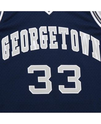 Men's Navy Patrick Ewing Georgetown Hoyas 1983/84 Jersey
