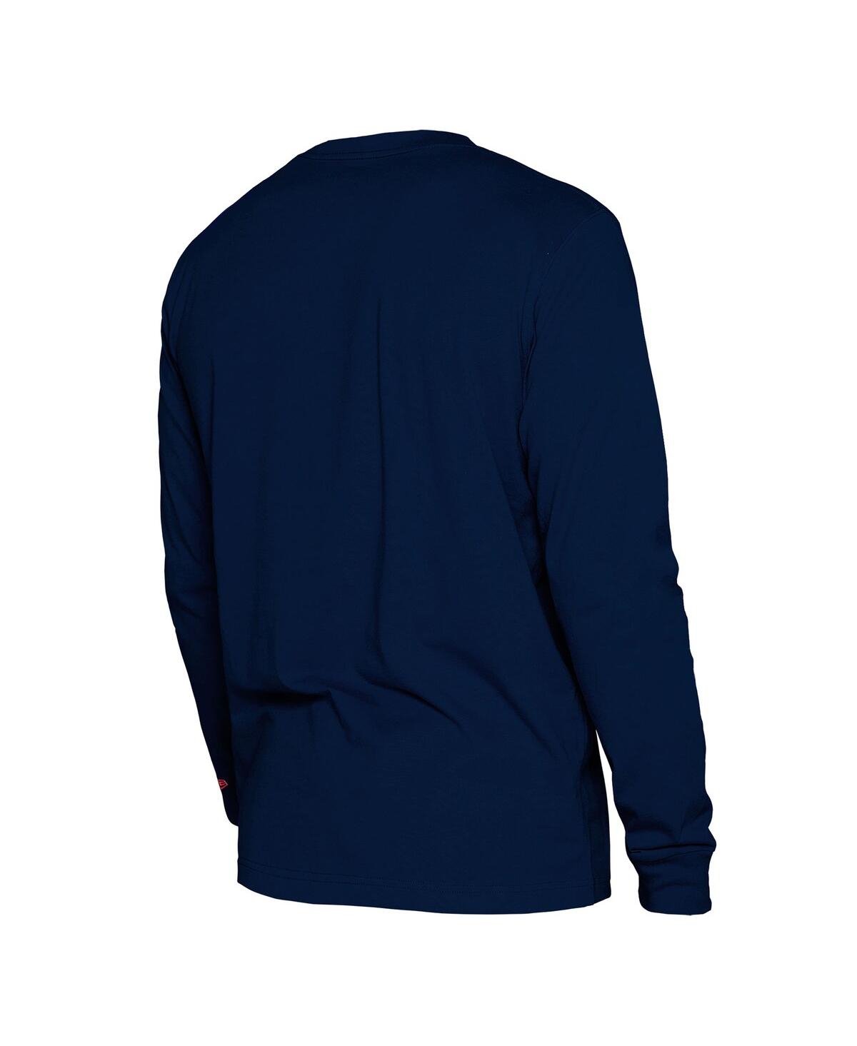 NEW ERA MEN'S NAVY DENVER NUGGETS 2024/25 CITY EDITION LONG SLEEVE T-SHIRT 
