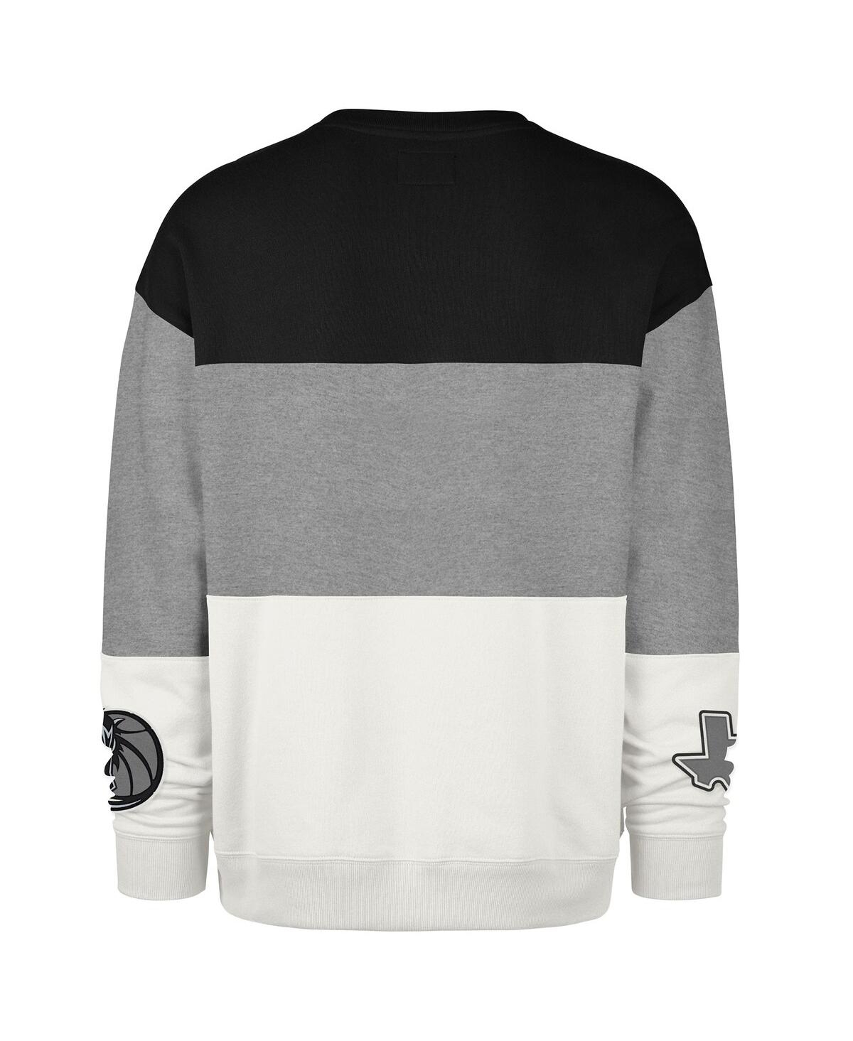 47 Brand Men's And Women's Gray Dallas Mavericks 2024/25 City Edition On Five Maximalist Pullover Sweatshirt In Gray