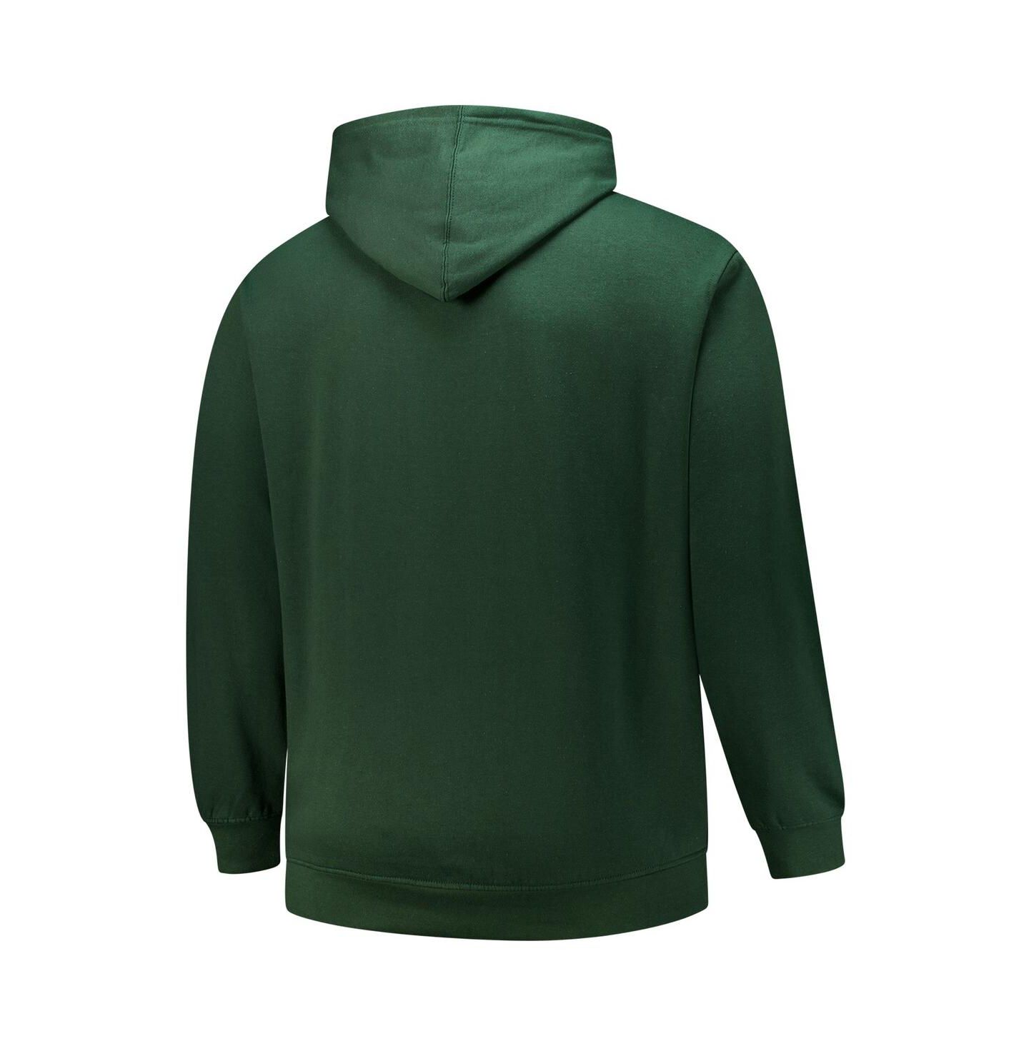 Мужское худи '47 Brand Hunter Green Milwaukee Bucks Good Call Headline Pullover — фото 2