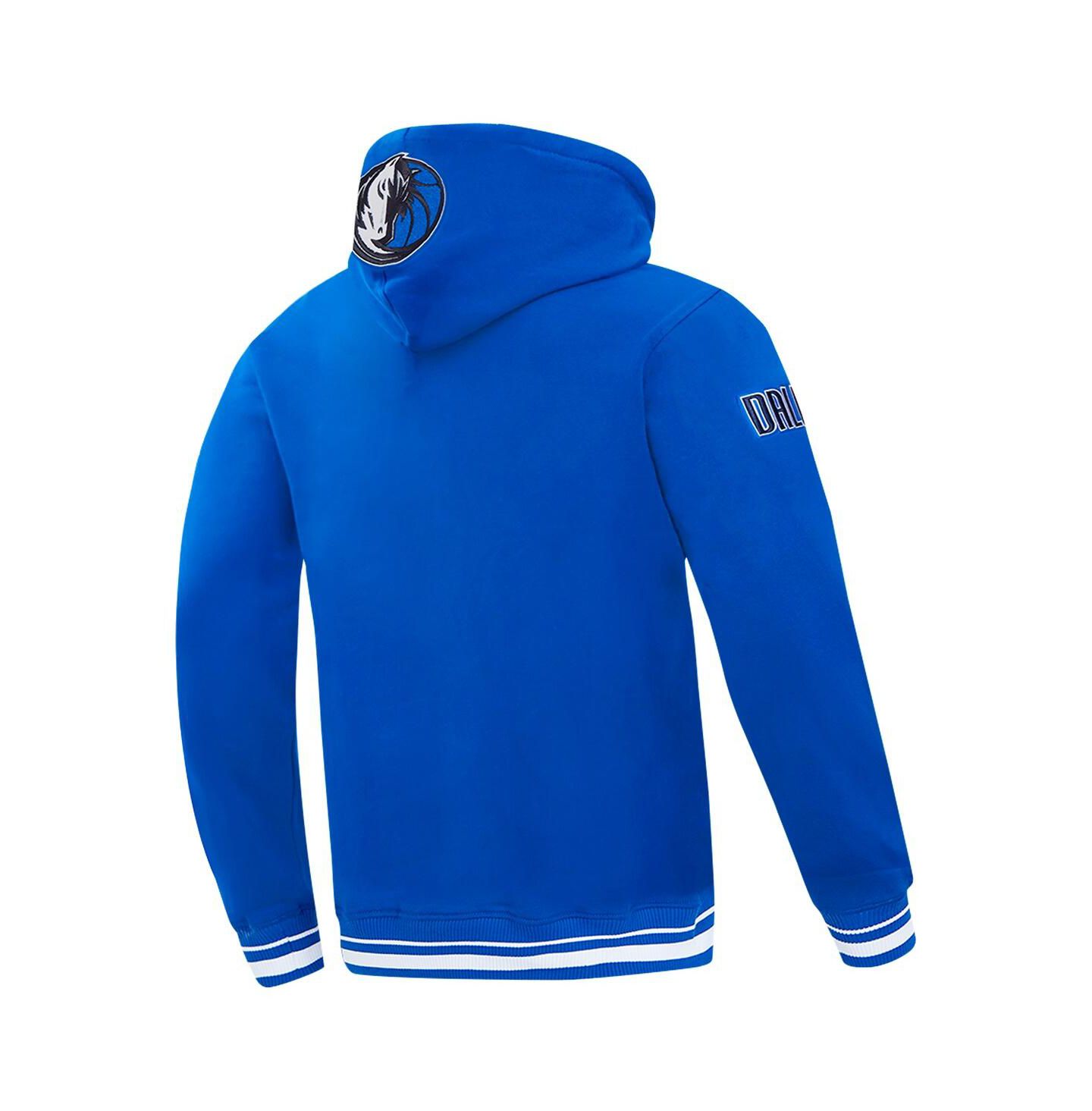 Мужское худи Pro Standard Blue Dallas Mavericks Area Code Pullover — фото 4