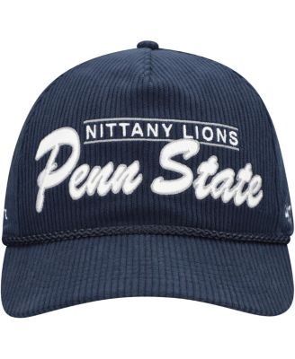 Men's Navy Penn State Nittany Lions Gridiron Double Header Hitch Adjustable Hat