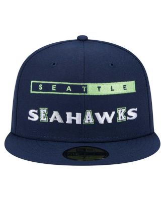 Men's College Navy Seattle Seahawks Ransom 59FIFTY Fitted Hat