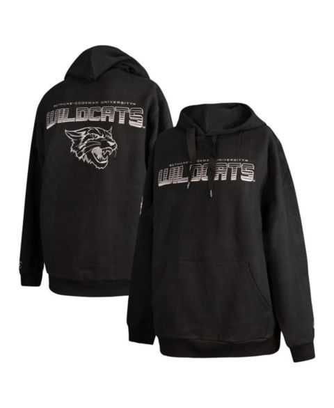 Мужское худи FISLL Black Bethune-Cookman Wildcats Puff Print Sliced Pullover