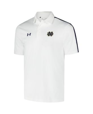 Men's White Notre Dame Fighting Irish Pinnacle Performance Polo