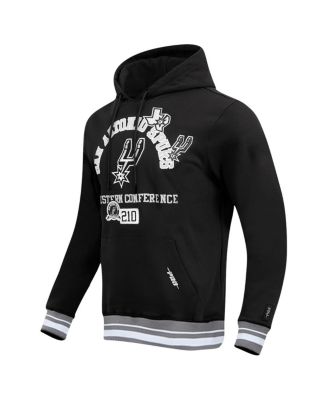 Men's Black San Antonio Spurs Area Code Pullover Hoodie