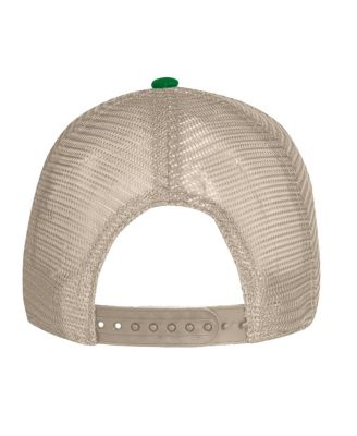 Men's Kelly Green Notre Dame Fighting Irish Performance Cotton Trucker Adjustable Hat