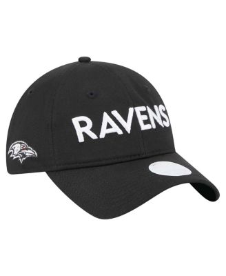 New Era - Women's Black Baltimore Ravens Cece 9TWENTY Adjustable Hat