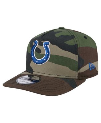 New Era - Men's Camo Indianapolis Colts Woodsy 9FIFTY Snapback Hat