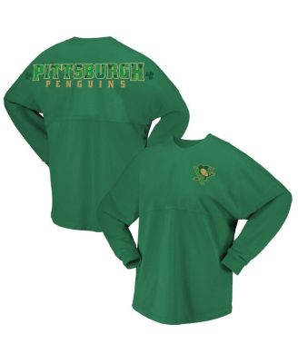 Fanatics - Women's  Kelly Green Pittsburgh Penguins St. Patrick's Day Spirit Jersey T-Shirt