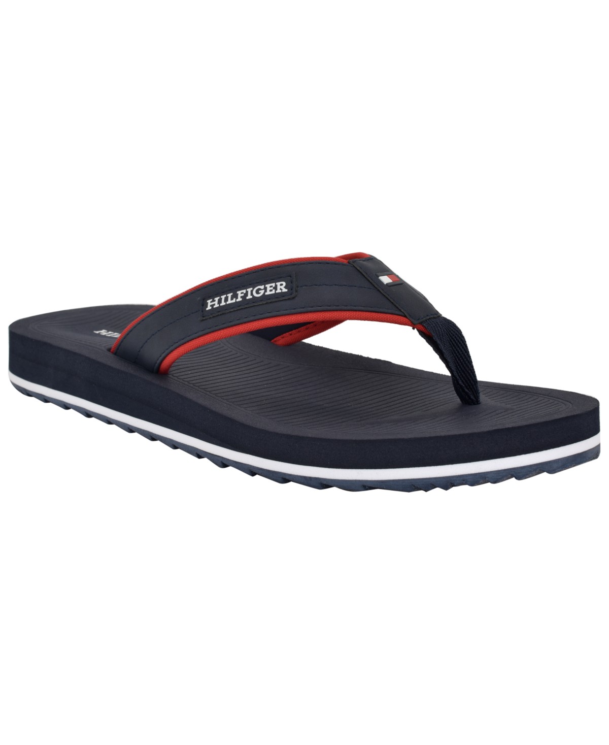 Мужские сандалии Tommy Hilfiger Men's Orlind Casual Fashion Flip Flops — фото 1