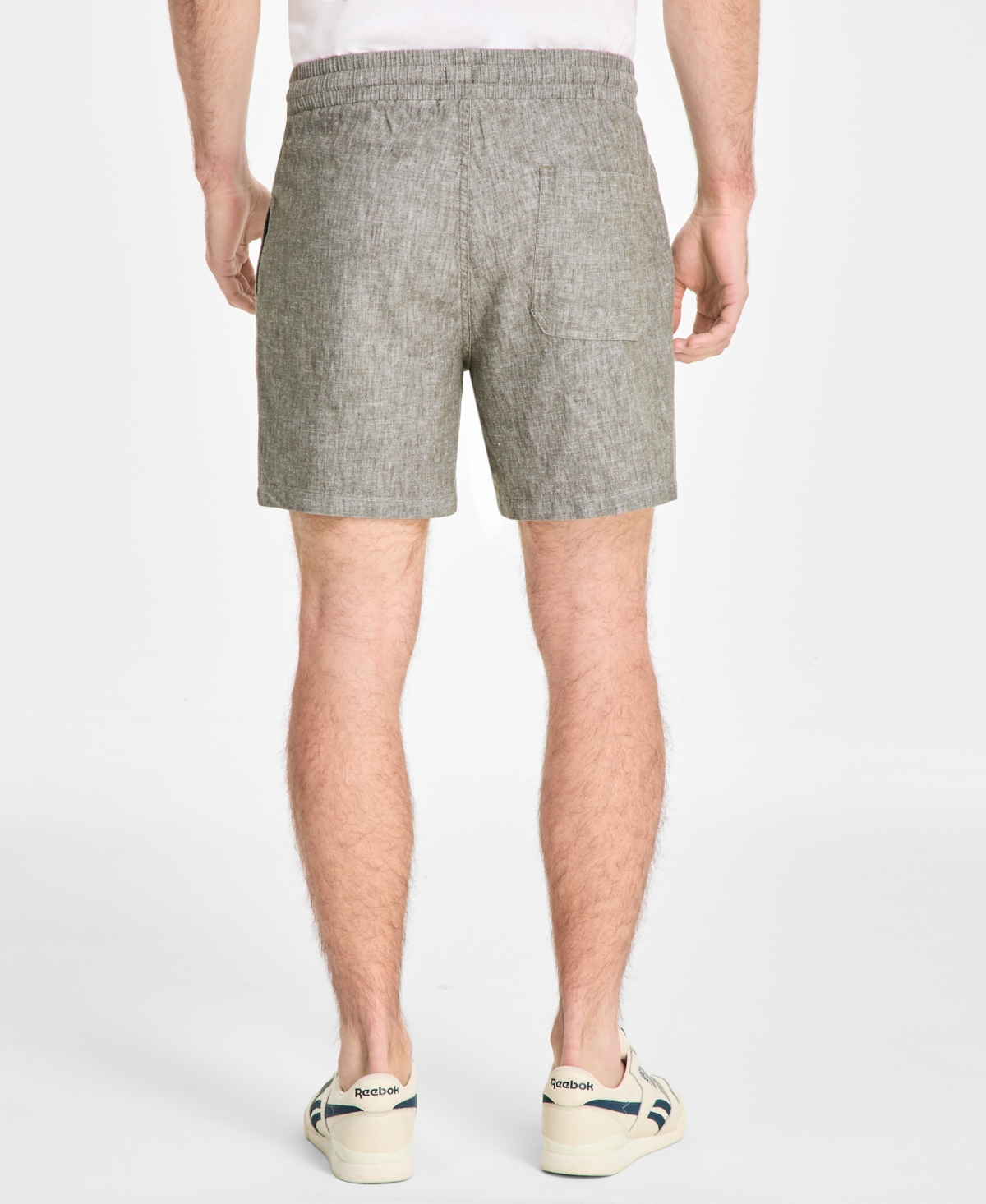 Sun + Stone Men's Chase Regular-fit 6" Shorts, Exclusively At Macy's In Simple Sage