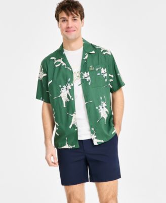 Men's Relaxed-Fit Ren&eacute; Short-Sleeve Shirt