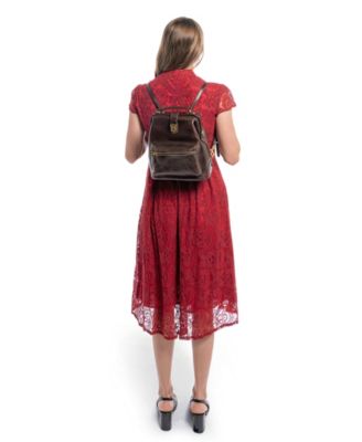 Women's Genuine Leather Doctor Backpack