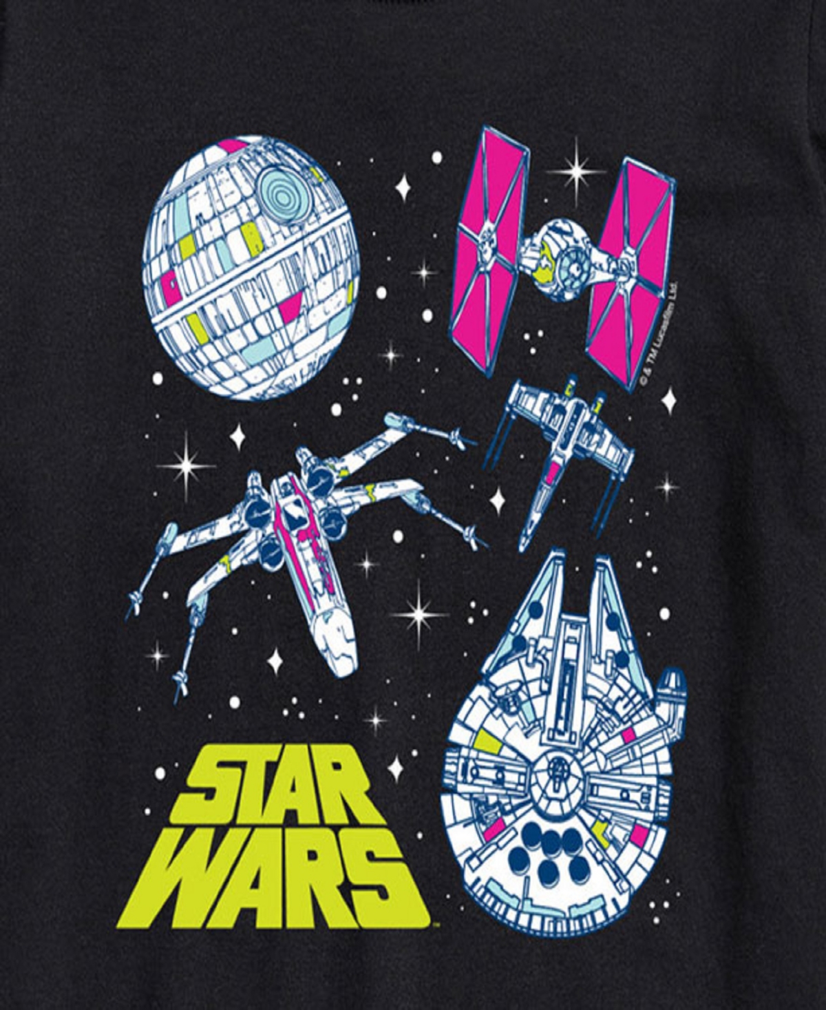 Airwaves Men's Star Wars Short Sleeve T-Shirt