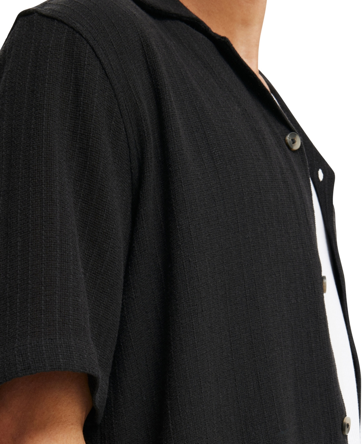 COTTON ON MEN'S BOX FIT SHORT SLEEVE SHIRT 