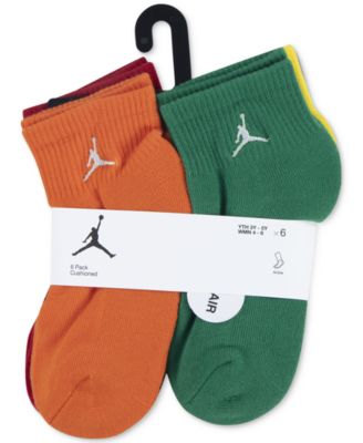 Boys 7-11 Ankle Socks, 6-Pack 