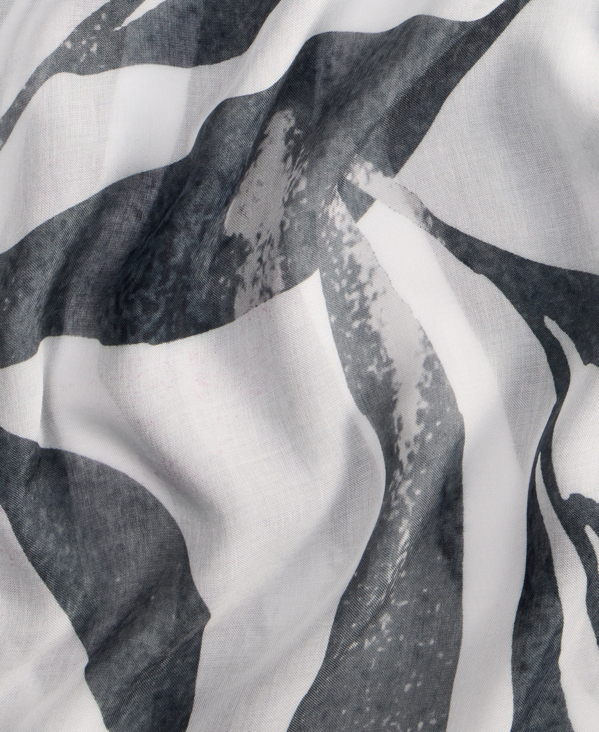 Inc International Concepts Oversized Palm-print Wrap, Exclusively At Macy's In White