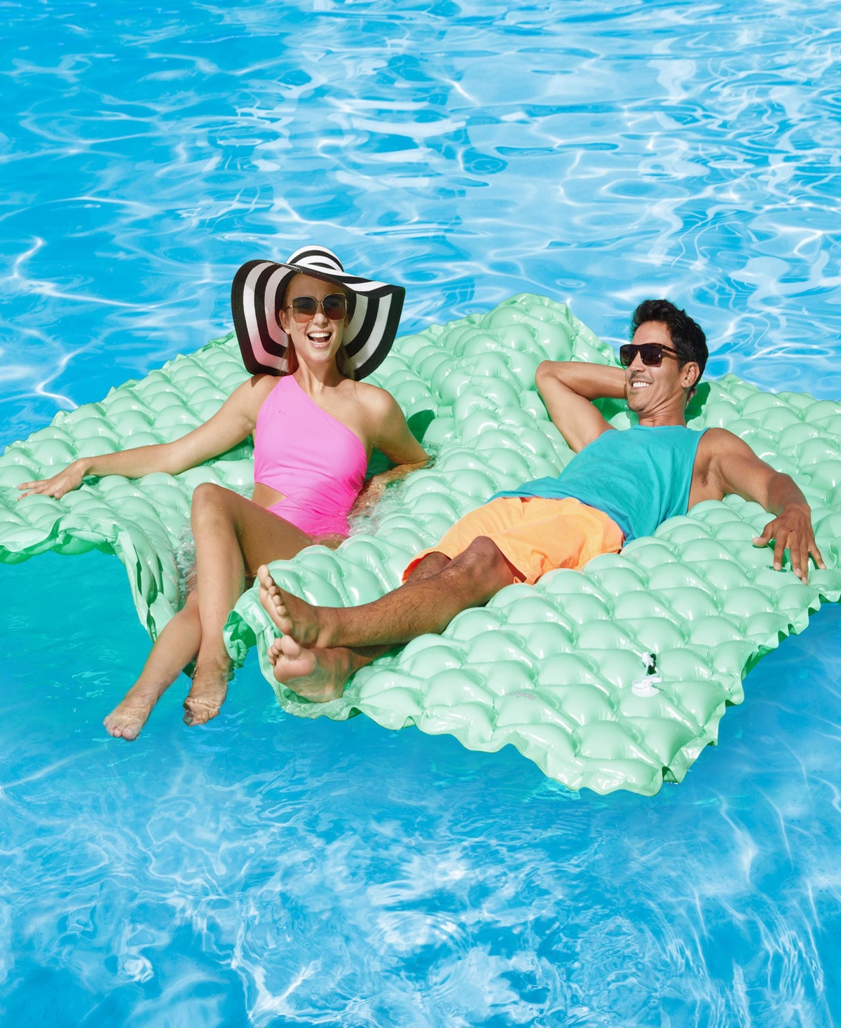 Funsicle Fresh Mint Mega Party Pool Mat In Multi
